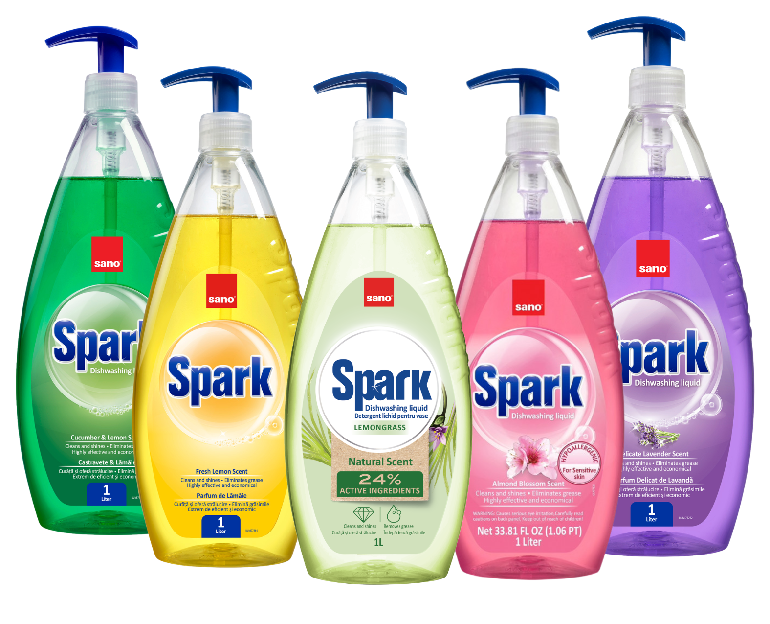 Sano Spark Препарат за измиване на съдове